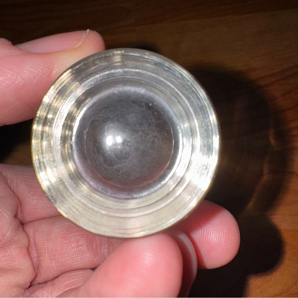 Vintage Iowa Hawkeyes 2 Ounce Round Shot Glass Graphic Print Barware Mancave - Picture 7 of 7